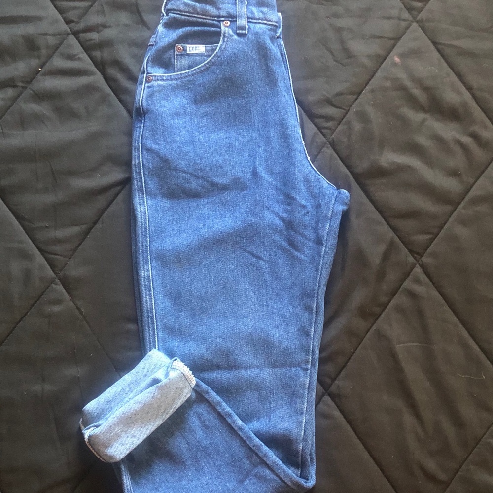 High Waisted Lee Jeans